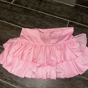 Pink skirt